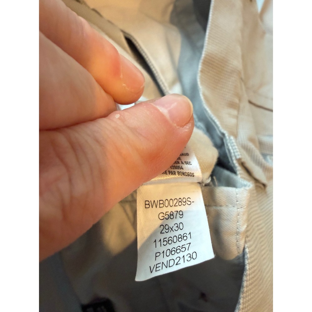 Bonobos Tuesday Slim Fit Chinos Mens 29x30 Grey Micro Houndstooth BWB00289S - Picture 5 of 10
